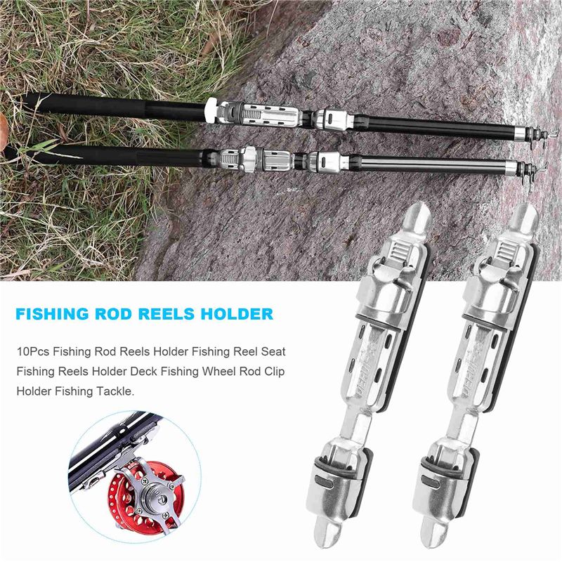 ABPF 10Pcs Fishing Rod Reels H - Fishing Rod Holder review and price