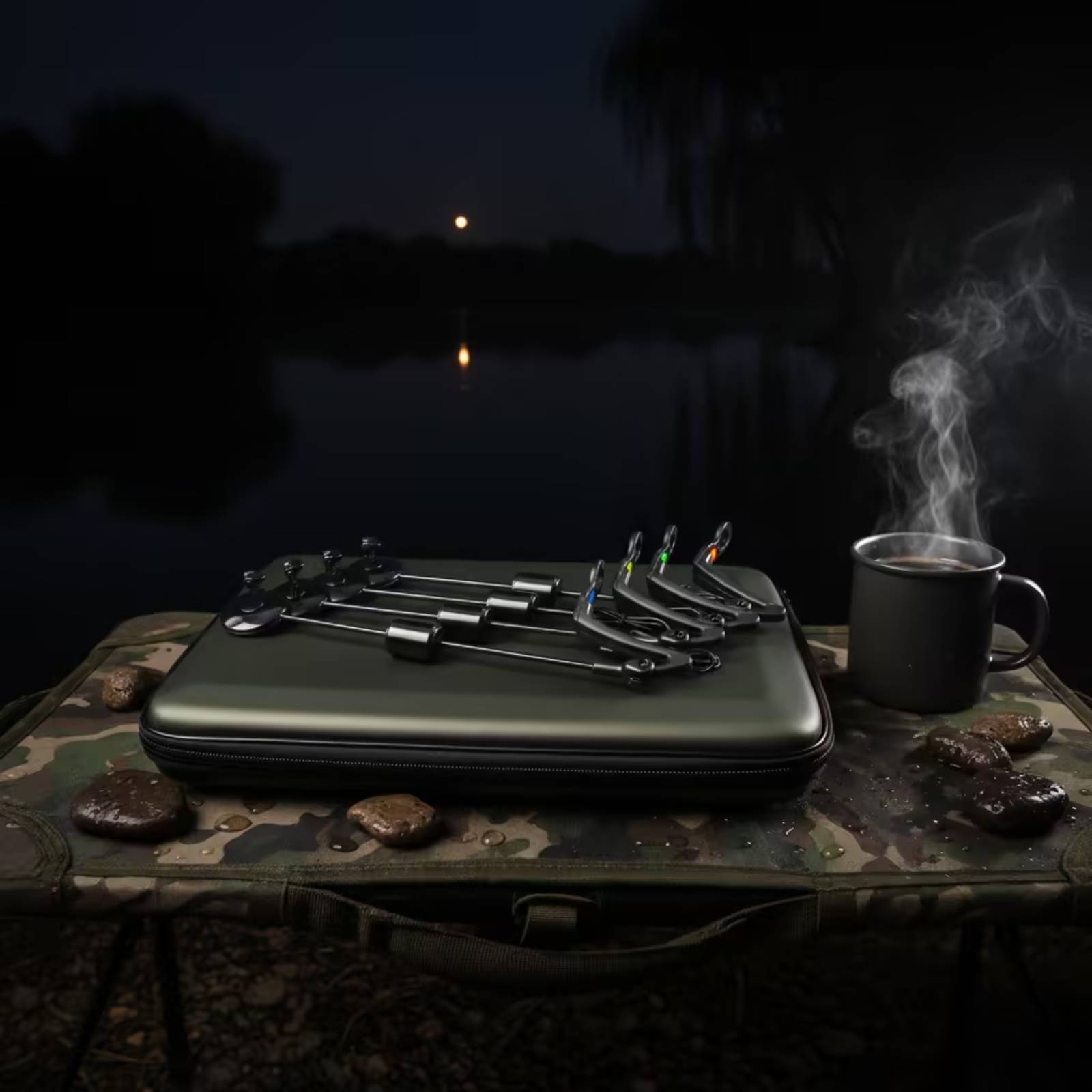 4 Pieces Rod Swinger Alarm Har - Fishing Rod Case review and price