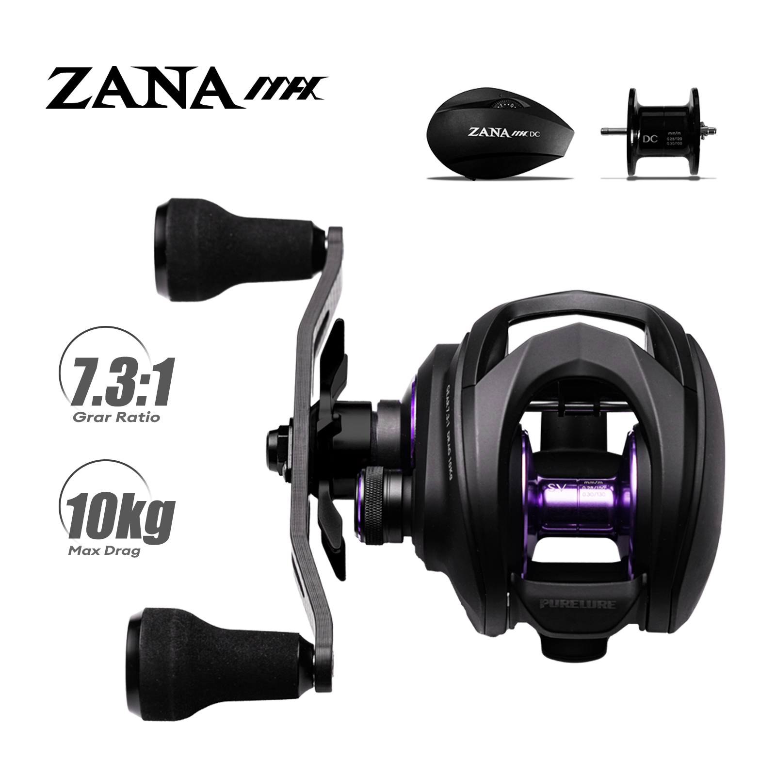 PURELURE ZANA MAX 10KG SV+DC D - Kastking Reel Zephyr review and price