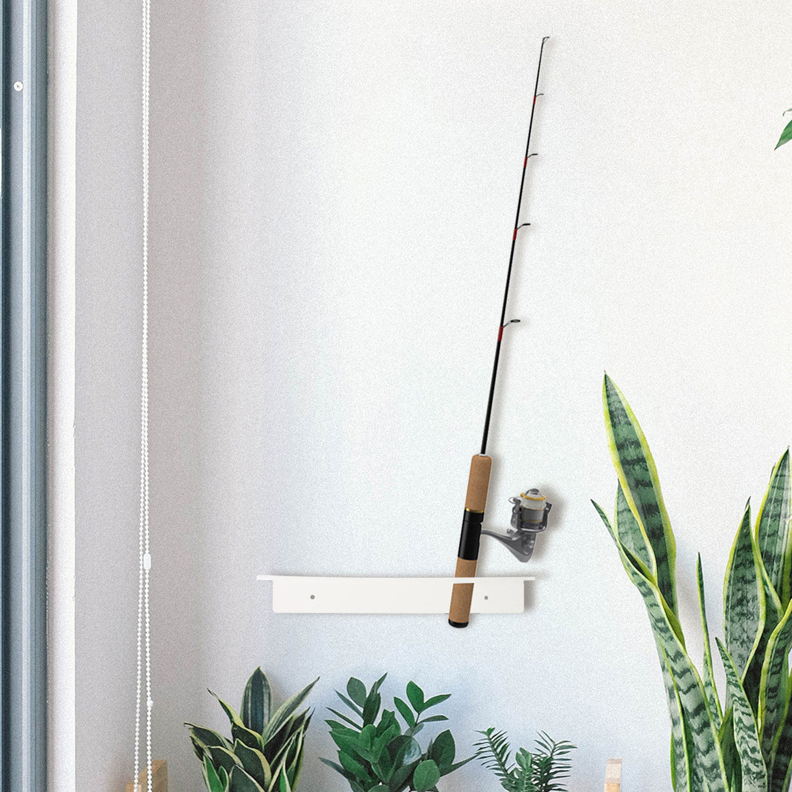 1Pair Wall-Mounted Fishing Rod - Fishing Rod Rack review and price