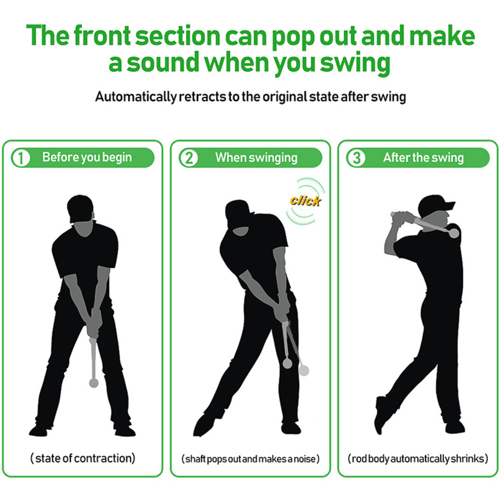 Golf Telescopic Swing Trainer  - Fishing Rod Telescopic review and price