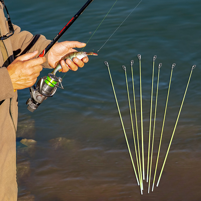 5Pcs 42CM Boat/Raft Rod Tip Sp - Fishing Rod Repair Kit review and price