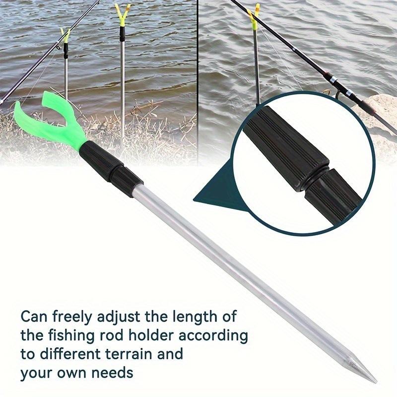 Retractable Aluminum Alloy Fis - Fishing Rod Rack review and price