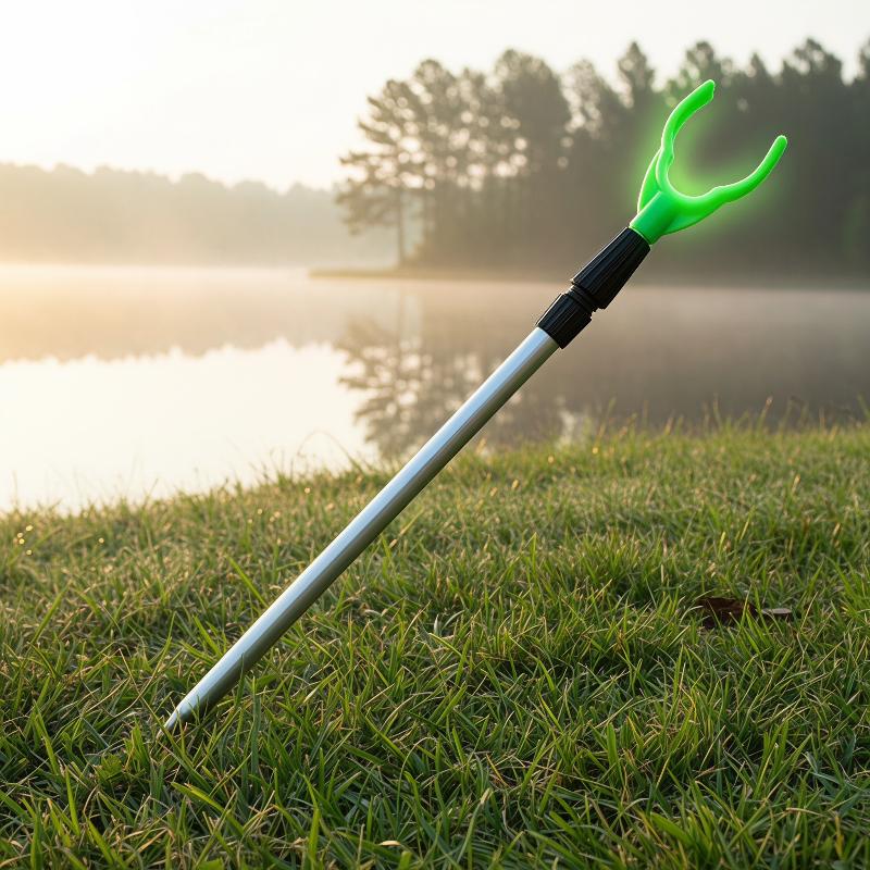 Retractable Aluminum Alloy Fis - Fishing Rod Rack review and price