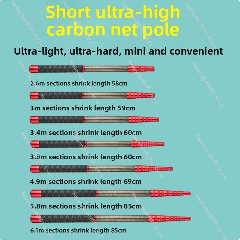 Short section ultra light, har - Fishing Rod Telescopic review and price
