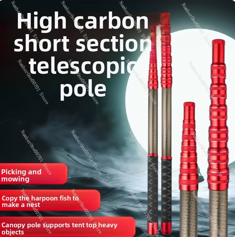 Short section ultra light, har - Fishing Rod Telescopic review and price